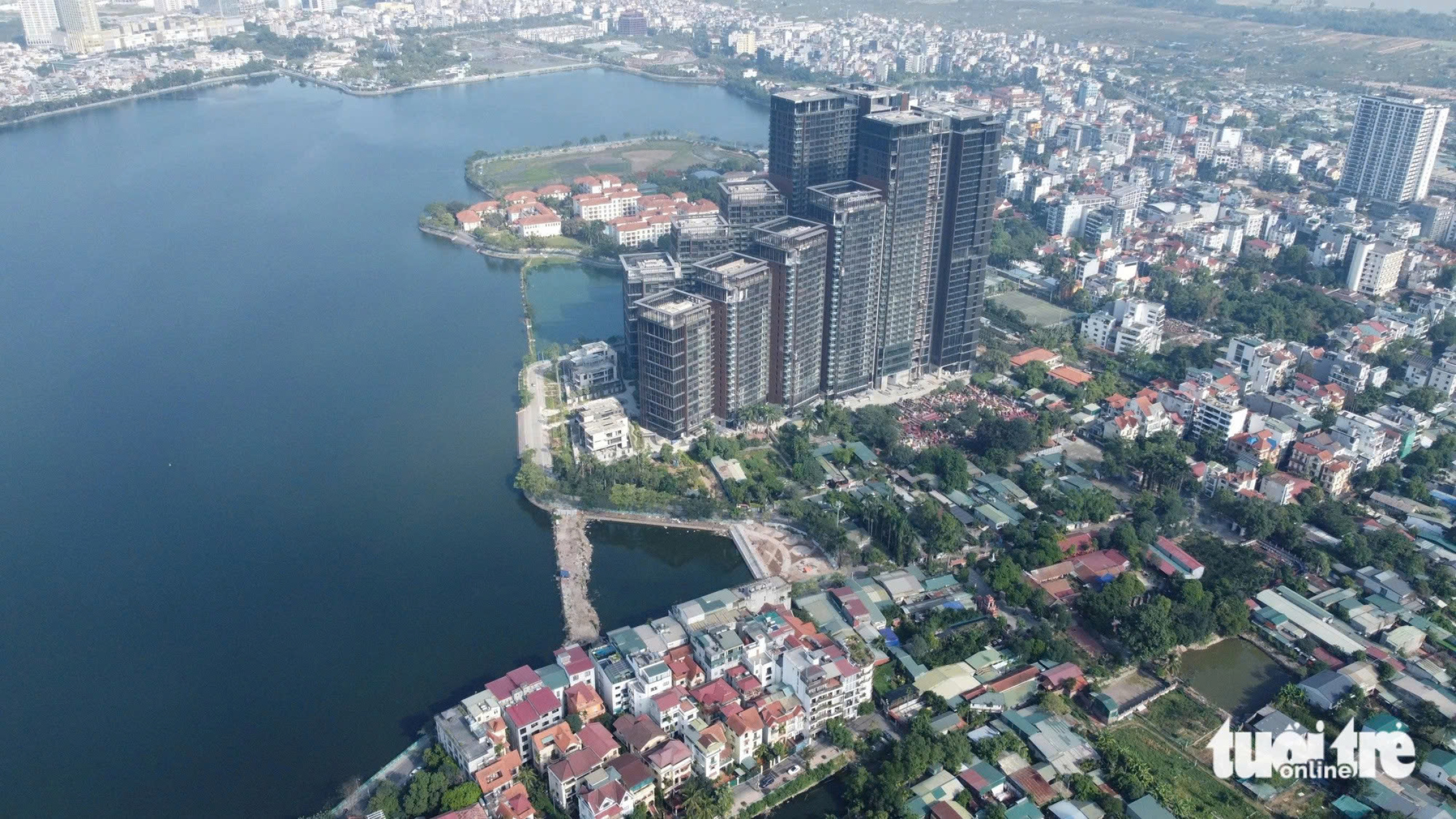 河内公布广安半岛规划,在潭池中建设13,000平方米的剧院